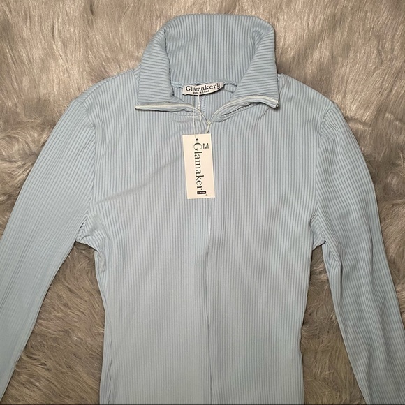 Long Sleeve Letter Graphic Jumpsuit - Picture 3 of 9